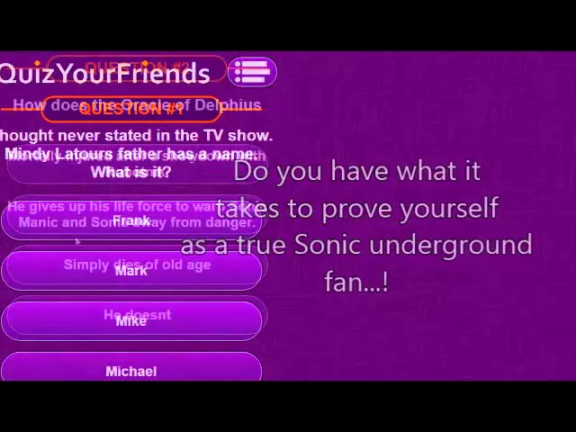 Take the Official Sonic Underground Quiz TODAY!!!